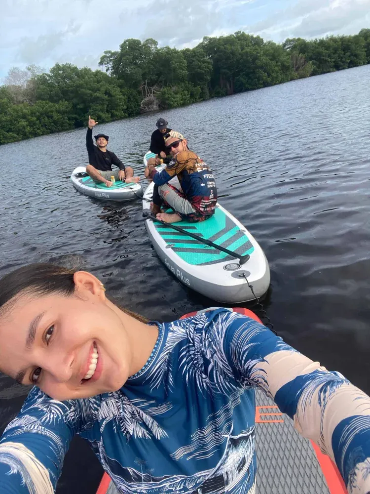 Paseo por la ciénaga la caimanera foto grupal!